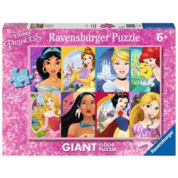 Puzzle 125el podłogowe Księżniczki. Disney Princess 097890 Ravensburger (RAP 097890) - 1