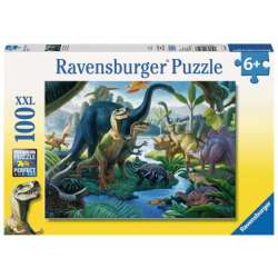 Puzzle 100el XXL Dinozaury Kraina gigantów 107407 Ravensburger (RAP 107407)