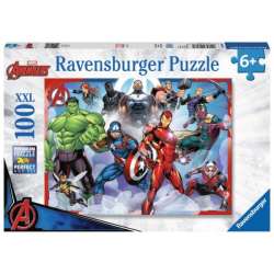 Puzzle 100el XXL Avengers - Zgromadzenie rysunkowe 108084 RAVENSBURGER (RAP 108084) - 1