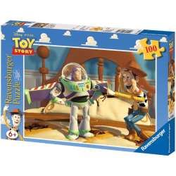 RAVENSBURGER 100 TOY STORY -CHUDY I BUZZ NA ŁÓŻKU (108824) - 3