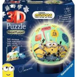 Puzzle 3D Świecąca kula: Minionki - 1