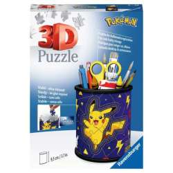 Puzzle 57 elementów 3D Przybornik Pikachu (GXP-793012) - 1