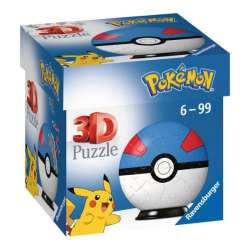 Puzzle 54 elemnty 3D Kula, Pokemon niebieska (GXP-790200)