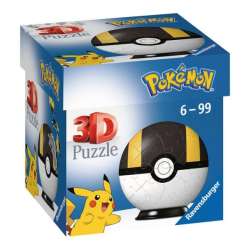 Puzzle 54 elementy 3D Kula, Pokemon czarna (GXP-790201)