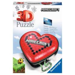 Puzzle 3D 54el Serce Minecraft 112852 Ravensburger (RAP 112852) - 1