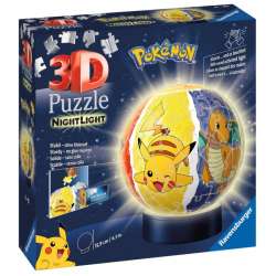 Puzzle 72 elementy 3D Świecąca Kula Pokemon (GXP-858853) - 1