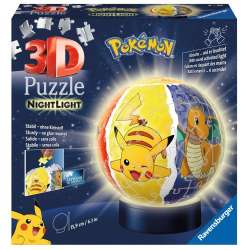 Puzzle 72 elementy 3D Świecąca Kula Pokemon (GXP-858853) - 1