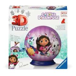Puzzle 3D Kula: Koci Domek Gabi