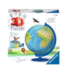 Puzzle 180 elementów 3D Kula Dziecinny globus (GXP-761476) - 1