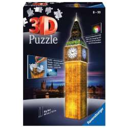 Puzzle 216 elementów 3D Big Ben Nocą (GXP-764264) - 1