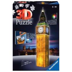 Puzzle 216 elementów 3D Big Ben Nocą (GXP-764264) - 1