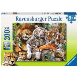 Puzzle 200el XXL Dzikie koty 127214 RAVENSBURGER p6 (RAP 127214) - 1
