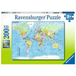 Puzzle 200 Mapa świata XXL (RAP 128907) - 1