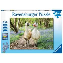 Puzzle 100 elementów XXL Przyjaźń zwierząt (GXP-843459) - 1