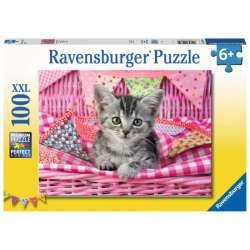 Puzzle 100el XXL Słodkie kotki 129850 RAVENSBURGER (RAP 129850) - 1