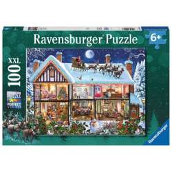 Puzzle Ravensburger 100 XXL W święta (RAP 129966) - 1