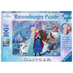 Puzzle 100el Kraina Lodu błyszczący śnieg 136100 RAVENSBURGER (RAP 136100) - 1