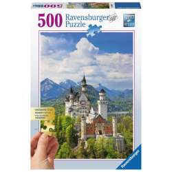 PROMO Puzzle 500el. Bajeczny zamek Neuschwanstein RAVENSBURGER (RAP 136810) - 1