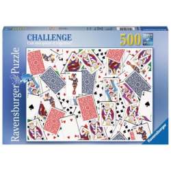 Puzzle 500el Przetasowane karty 148004 RAVENSBURGER (RAP 148004) - 1