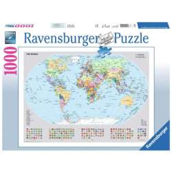 RAVENSBURGER 1000el POLITYCZNA MAPA ŚWIATA (156528) - 1