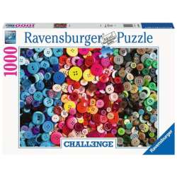 Puzzle 1000 elementów Challange, Kolorowe guziki (GXP-761214)