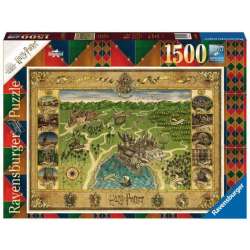 Puzzle 1500el Harry Potter Mapa Hogwartu 165995 RAVENSBURGER p5 (RAP 165995) - 1