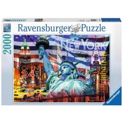 Puzzle 2000el New York collage 166879 RAVENSBURGER (RAP 166879) - 1