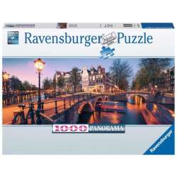 Puzzle 1000 elementów Panorama Amsterdamu (GXP-817173) - 1