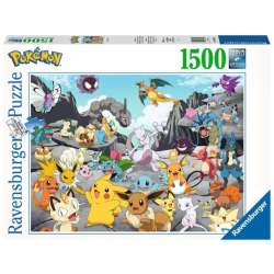Puzzle 2D 1500 elementów Pokemon Classic (GXP-811878) - 1