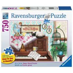 Puzzle 750el Kot na pianinie 168002 RAVENSBURGER (RAP 168002) - 1