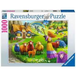 Puzzle 1000el Kolorowa wełna 169498 RAVENSBURGER (RAP 169498) - 1