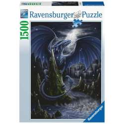 Puzzle 1500el Czarno niebieski smok 171057 RAVENSBURGER p5 (RAP 171057) - 1