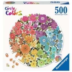 Puzzle 500el koło Circle of Colors Paleta kolorów Kwiaty 171675 RAVENSBURGER (RAP 171675)
