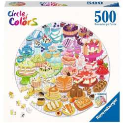 Puzzle 500el koło Circle of Colors Paleta kolorów Desery 171712 RAVENSBURGER (RAP 171712) - 1