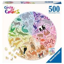 Puzzle 500el koło Circle of Colors Paleta kolorów Desery 171729 RAVENSBURGER (RAP 171729) - 1