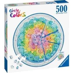 Puzzle 500 Paleta kolorów: ciacho - 1