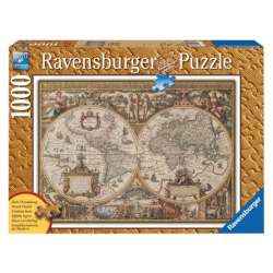 RAVENSBURGER 1000el. ANTYCZNA MAPA ŚWIATA (GXP-514202) - 1