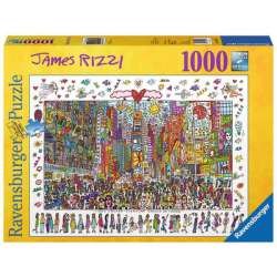 Puzzle 1000el James Rizzi Time Square 190690 RAVENSBURGER p5 (RAP 190690) - 1
