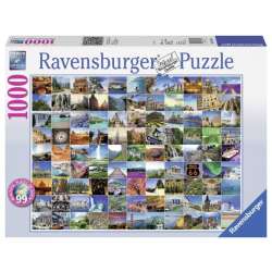 Puzzle 1000el 99 pięknych miejsc 193714 RAVENSBURGER (RAP 193714) - 1