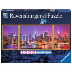 Puzzle 1000el New York Tryptyk 197927 RAVENSBURGER (RAP 197927) - 1