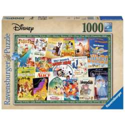 Puzzle 1000el Filmowe plakaty Disneya 198740 RAVENSBURGER p5 (RAP 198740) - 1