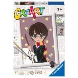 Malowanka CreArt dla dzieci: Harry Potter: Harry RAVENSBURGER malowanie po numerach (201365) - 1
