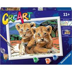 Malowanka CreArt dla dzieci Małe lwiątka (GXP-884466) - 1