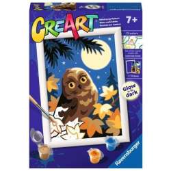 CreArt dla dzieci: Sowa nocą