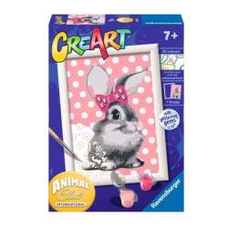 Malowanka CreArt dla dzieci: Słodki króliczek RAVENSBURGER malowanie po numerach (289332)