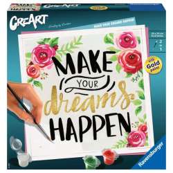 Malowanka CreArt: Make your dreams happen. Spełnij swoje marzenia RAVENSBURGER malowanie po numerach (290284) - 1