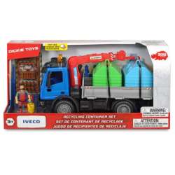 PROMOCJA Play Life Samochód IVECO Zestaw recyklingowy 29cm Dickie (203836003) - 1