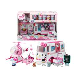 PROMO Auto Ambulans ratunkowy karetka Hello Kitty Dickie (253246001) - 1