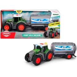 Traktor Fendt z przyczepą na mleko 26cm FARM DICKIE (203734000)