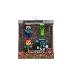 Figurka Minecraft metalowa 4-pak 6 cm (GXP-886347) - 1